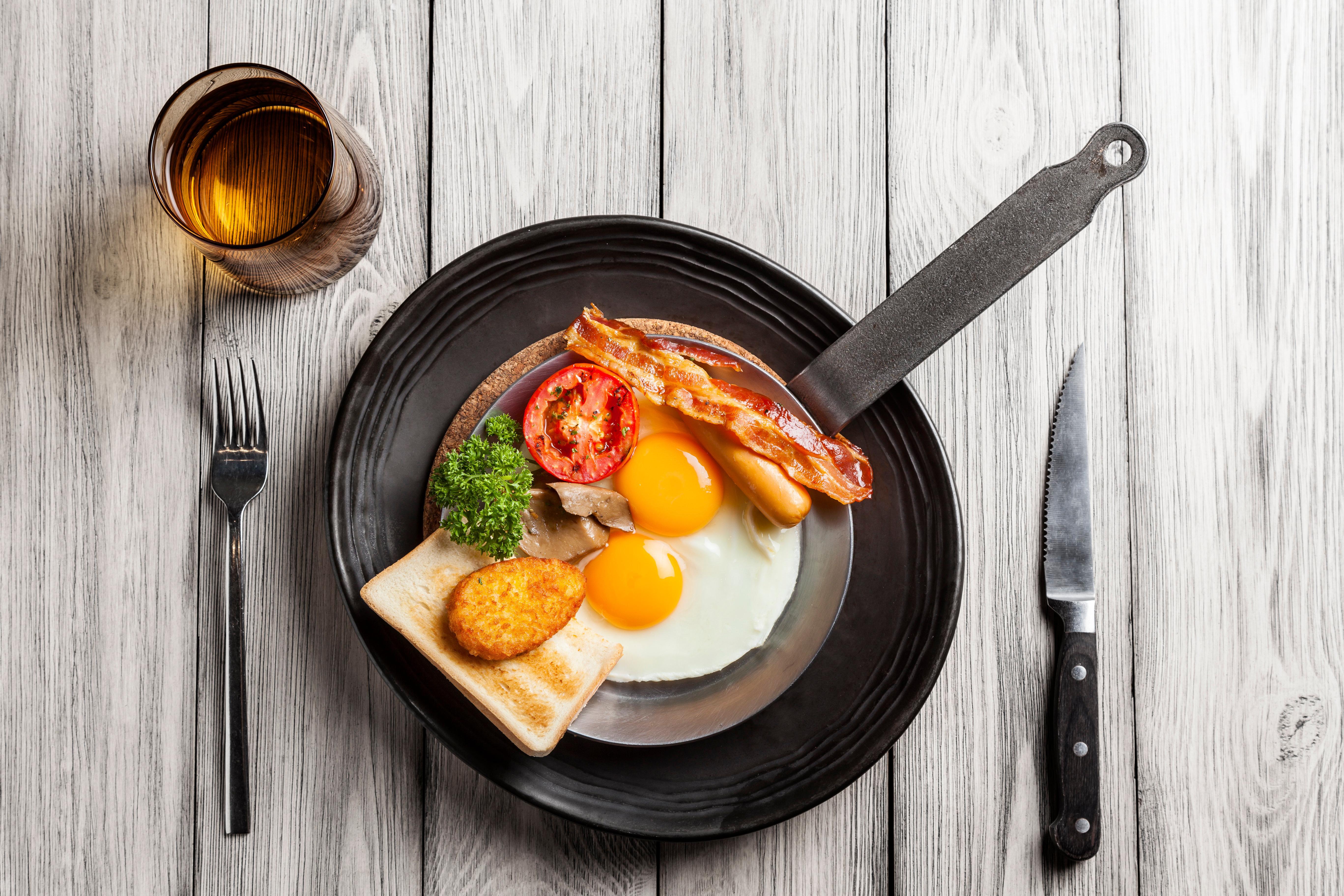 曼谷无线路英迪格酒店 外观 照片 English breakfast