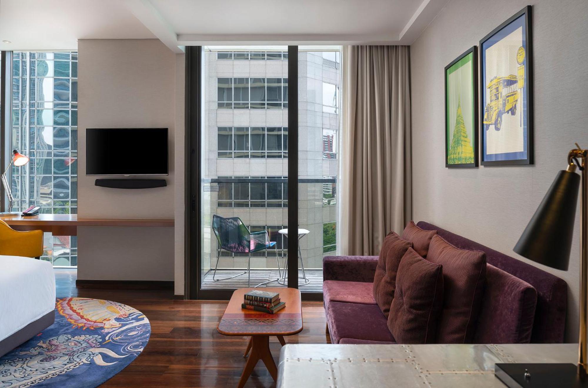 曼谷无线路英迪格酒店 外观 照片 A typical apartment